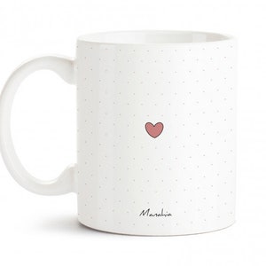 Mug merci Merci pour tout Imprimé en France Manahia Cadeau infirmière, tasse soignant, sage femme, cadeau voisin, cadeau merci image 2