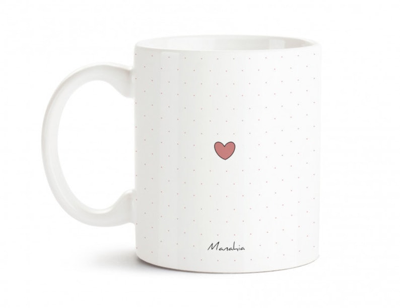 Mug merci Merci pour tout Imprimé en France Manahia Cadeau infirmière, tasse soignant, sage femme, cadeau voisin, cadeau merci image 2