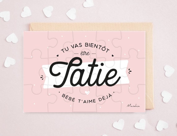 Puzzle Tata Annonce Future Tata Tu Vas Bientot Etre Etsy Puzzle Tata Annonce Future Tata Tu Vas Bientot Etre Etsy