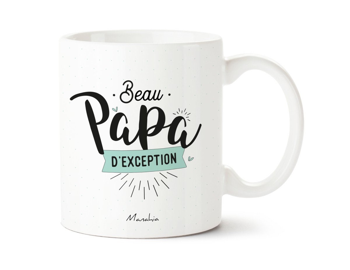 Mug - Beau Papa d'exception | Mug Pour Beau Père, Cadeau Beau-Père