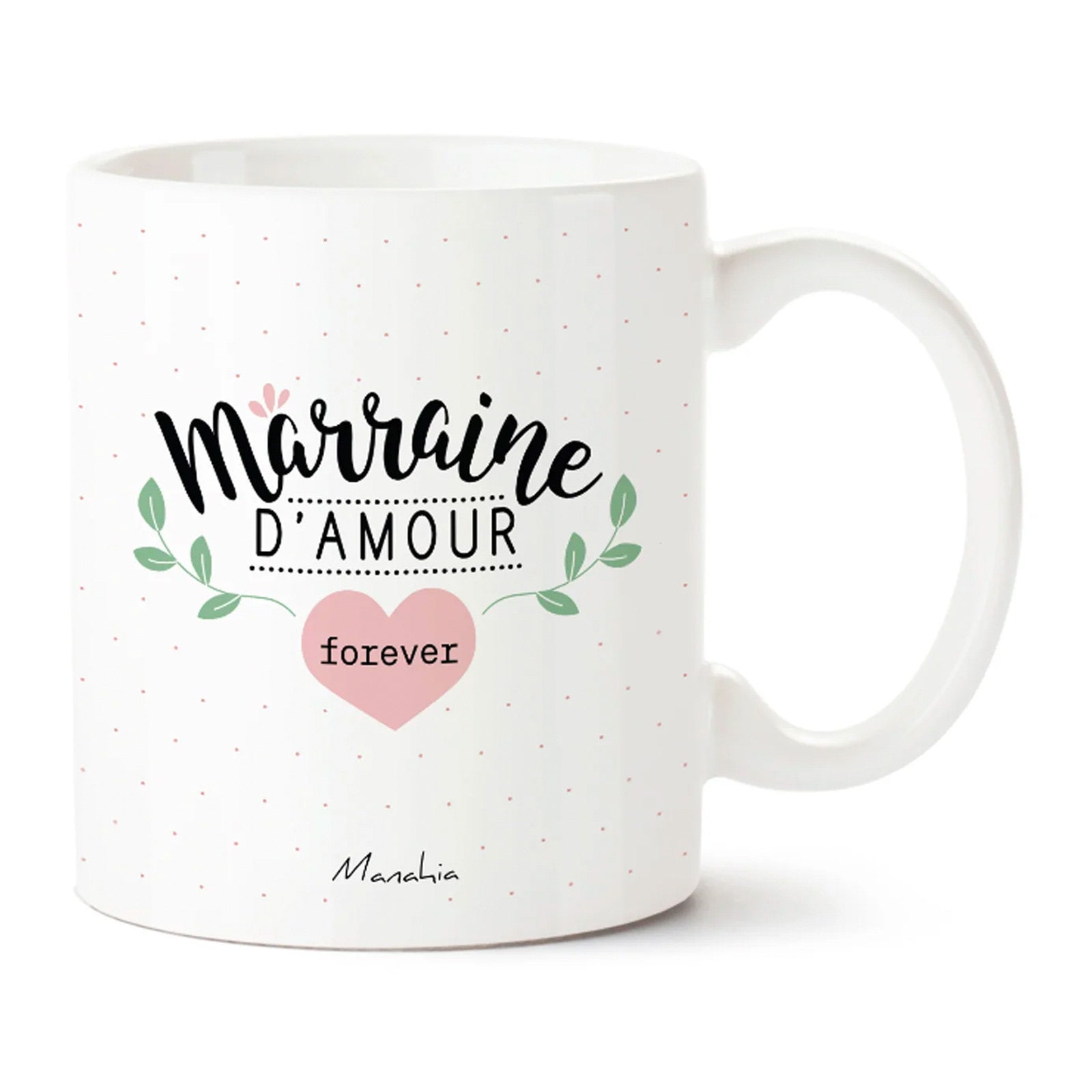 Duo de mugs émaillés - Parrain, Marraine d'amour - My Pretty