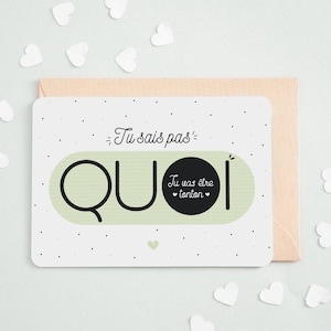 Carte à gratter tonton Tu vas être tonton