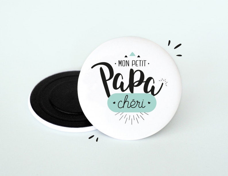 Magnet Mon petit papa chéri image 1