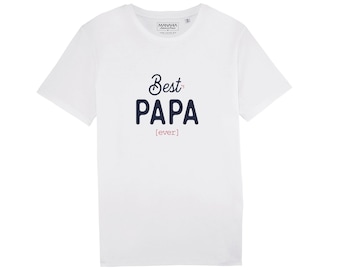 Tshirt homme papa Best papa ever