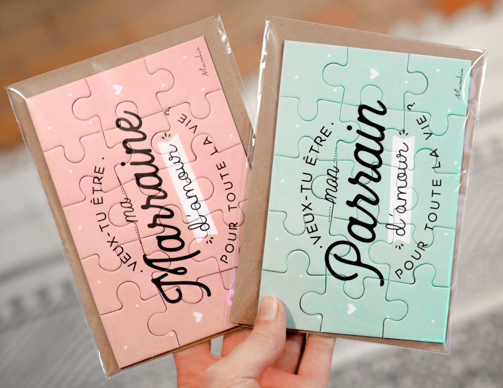 Puzzle marraine Veux-tu être ma marraine damour pour toute la - Etsy France