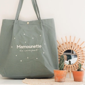 Pocketbag Mamounette de compet'- Manahia - Cadeau maman - cadeau fête des mères - anniversaire maman - cadeau voyage maman - noel maman