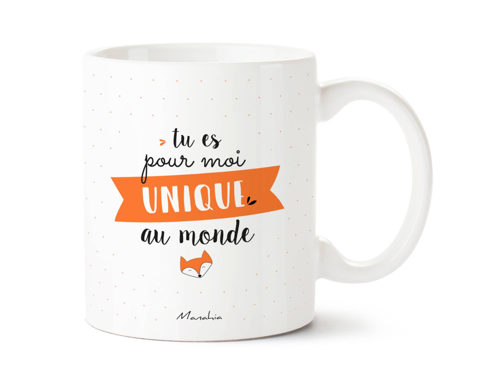 Mug Renard | Tu Es Pour Moi Unique Au Monde