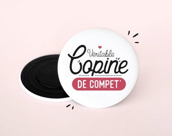 Magnet Veritable copine de compet'