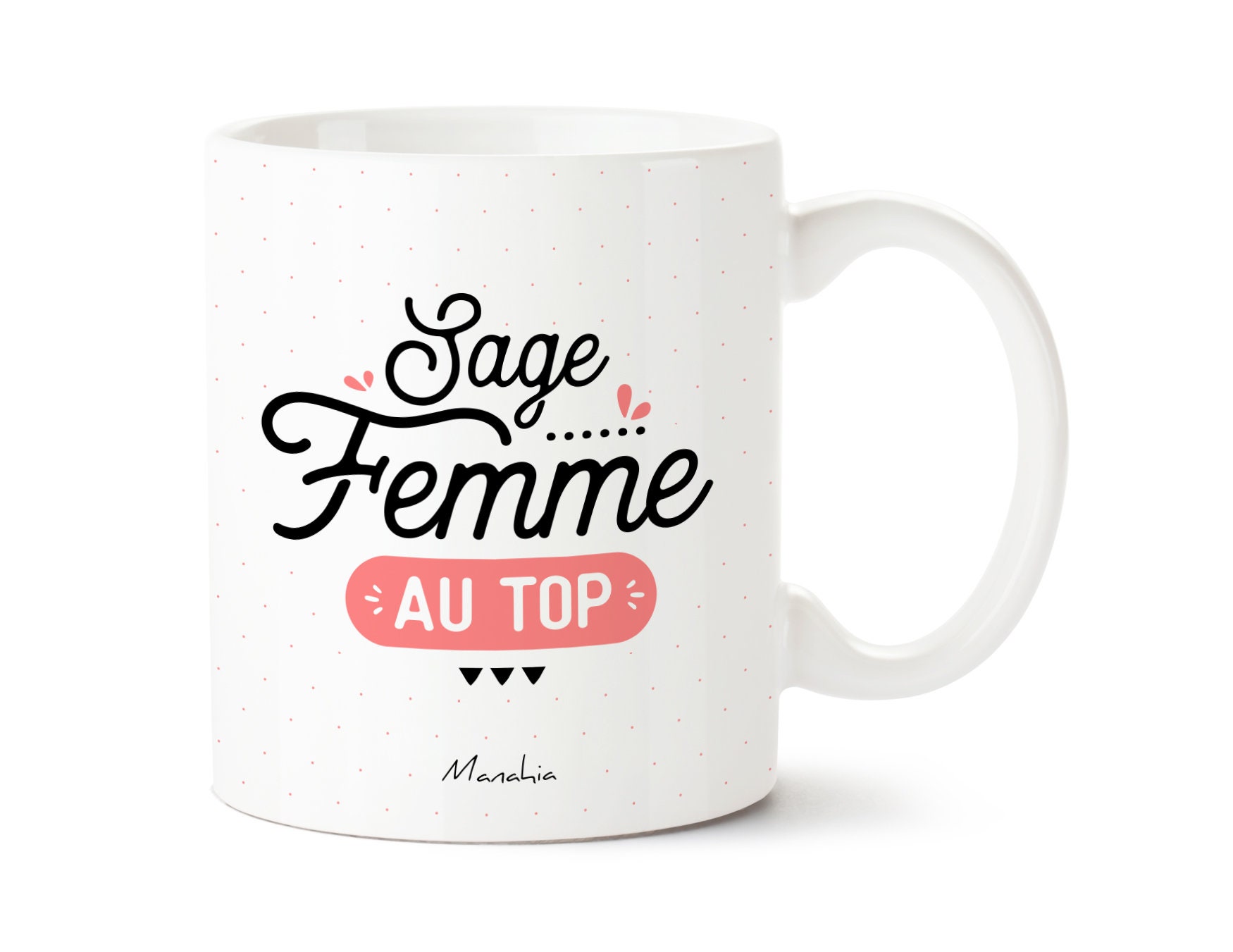 Mug - Sage Femme | Sage-Femme Au Top Cadeau Pour Sage Femme, Mug Sage-Femme