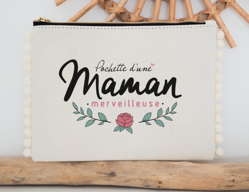 Pochette d'une maman merveilleuse - Créateurs ETSY : Manahia