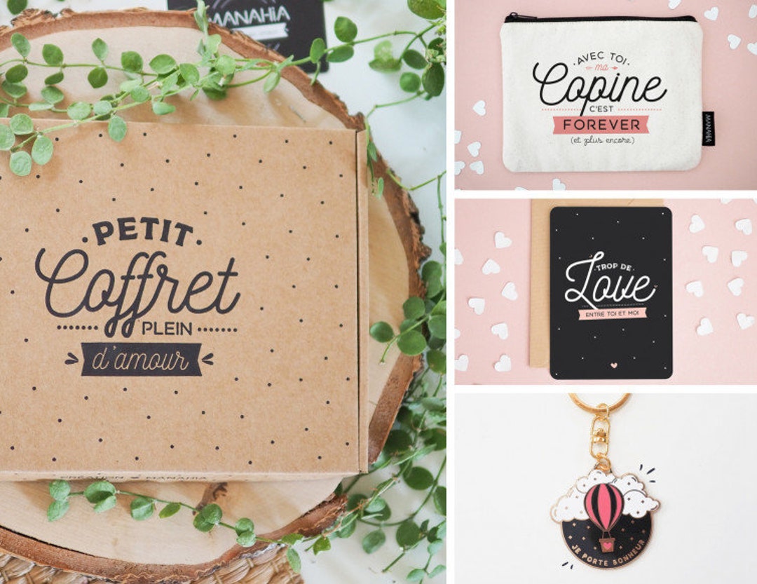 Coffret Copine Coffret C2 Copine forever Manahia Cadeau best friend