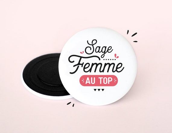 Magnet Sage Femme Sage Femme Au Top Cadeau Pour Sage Femme - Etsy