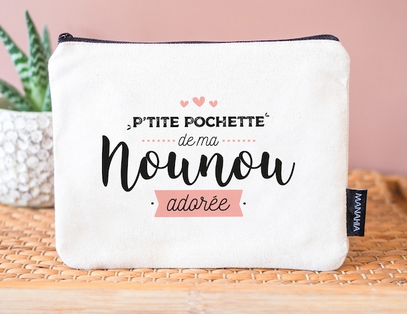 Coffret cadeau nounou, Pochette, porte-clés, carte – Manahia