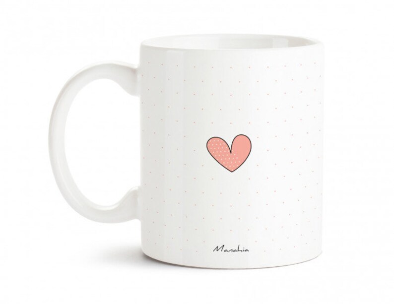 Mug Cadeau Personnalisé "Tonton D'amour Pour Toujours" | 33 Cl, Céramique, Micro-ondes Et Lave-vaisselle Safe | Imprimé En France Avec Boîte Kraft