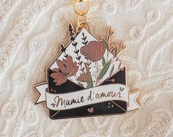 Porte-clés Mamie d'amour