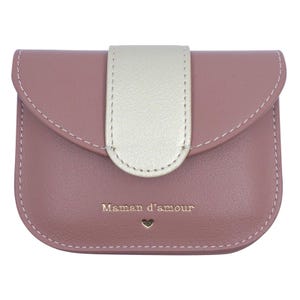 Porte monnaie - Maman d'amour - Cadeau personnalisé maman, cadeau fête des mères, porte-monnaie avec dorure