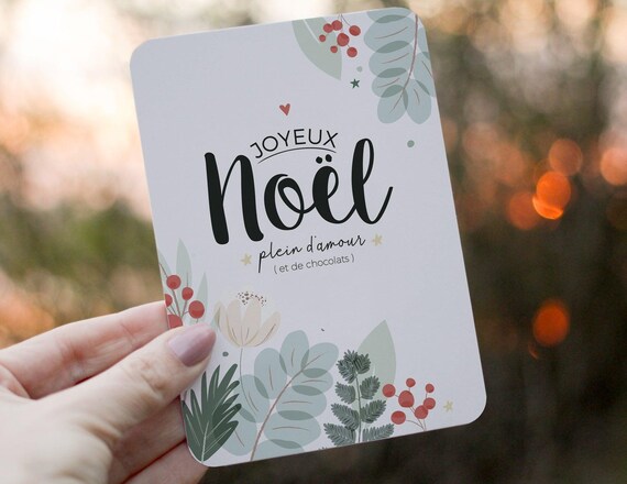 Carte De Vœux De Noël Hallmark – Message “Truly Deeply Forever” – Carrée, Neuve, Parfaite Pour Déclaration Amoureuse