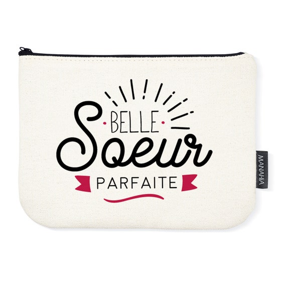 Pochette Belle Soeur Belle Soeur Parfaite Manahia 100% Coton