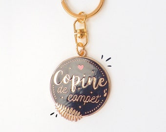 Porte-clés Copine de compet'