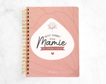 Carnet mamie - Petit carnet d'une mamie au grand coeur