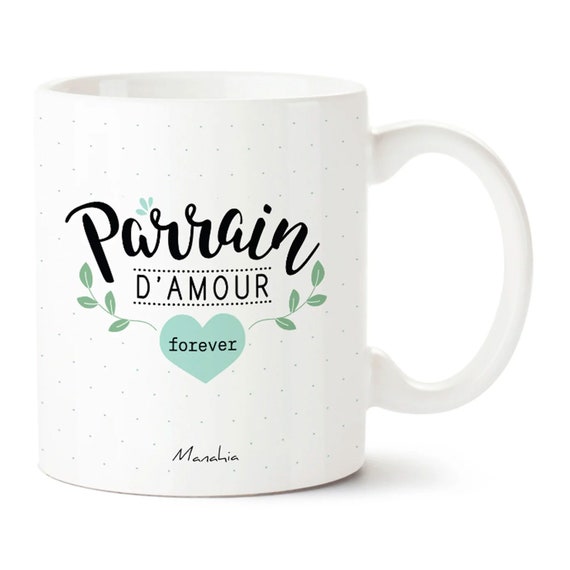 Annonce parrain  Idée cadeau de mug annonce futur parrain