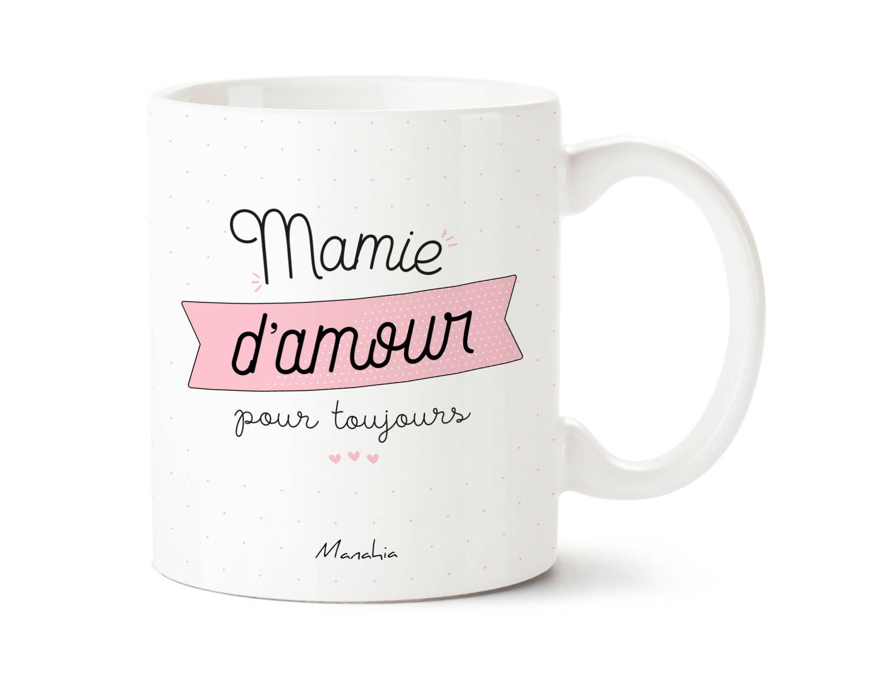 Mug Mamie d'amour Pour Toujours | Cadeau Mamie, Fete Des Grand-Mères