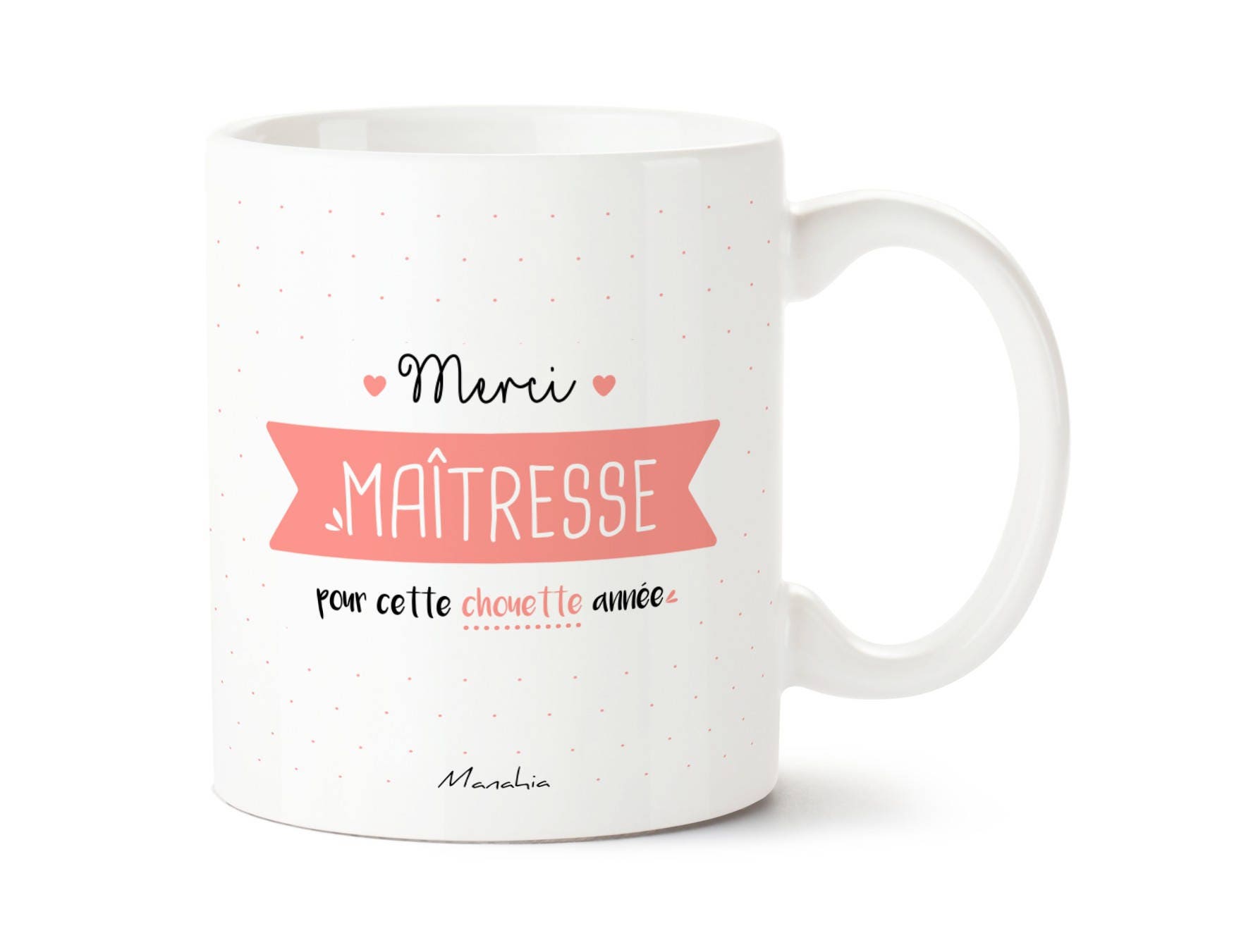 Mug Merci Maîtresse Pour Cette Chouette Année, Mug Maîtresse, Cadeau Maîtresse