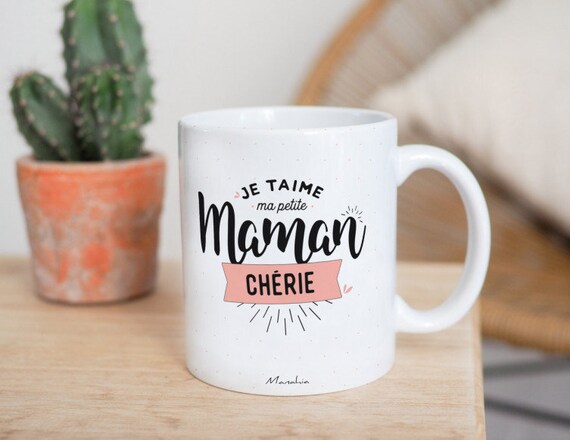 Mug Personnalisé Photo Ma fille chérie, 32 cl