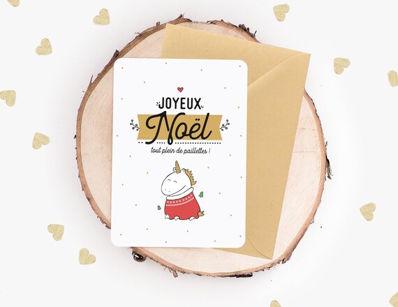 Carte Joyeux Noel Licorne Carte De Voeux Pour Noel Etsy Carte Joyeux Noel Licorne Carte De Voeux Pour Noel Etsy