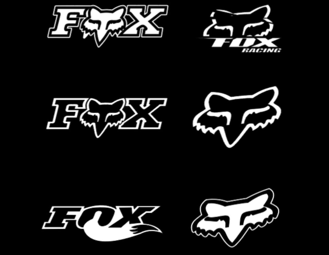 FOX Racing Decal: 6 Design Options & 12 Color Options. ORACAL 651 ...