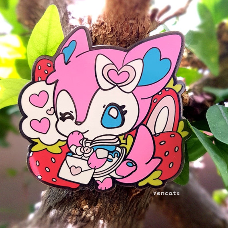 PokeAC x Sylveon Enamel Pin | Etsy