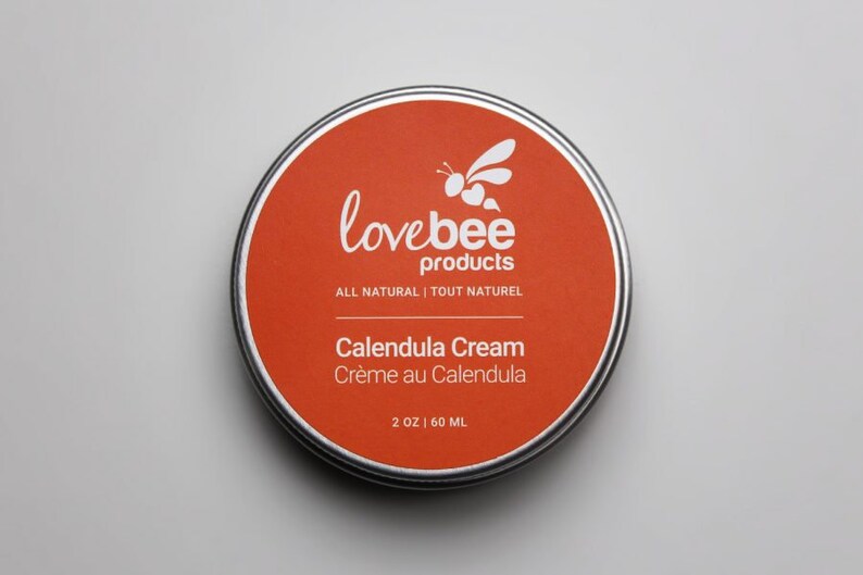 All Natural Eczema Cream / Calendula Cream With a Mild