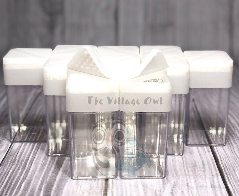 1.5oz Empty Glitter Shaker 10 Pack, Glitter Shakers, Glitter Storage