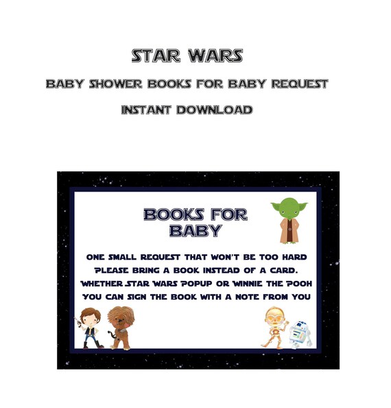 star wars baby book