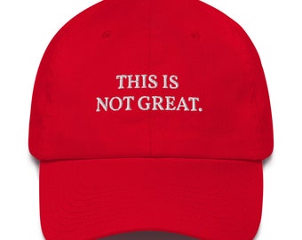 not trump hat