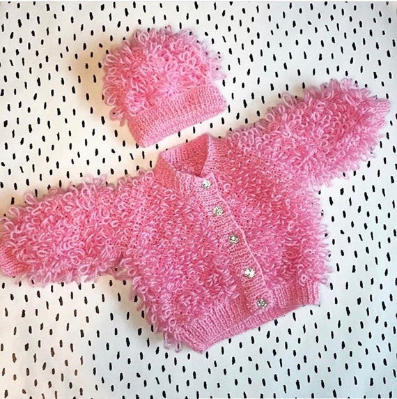 loopy cardigan baby