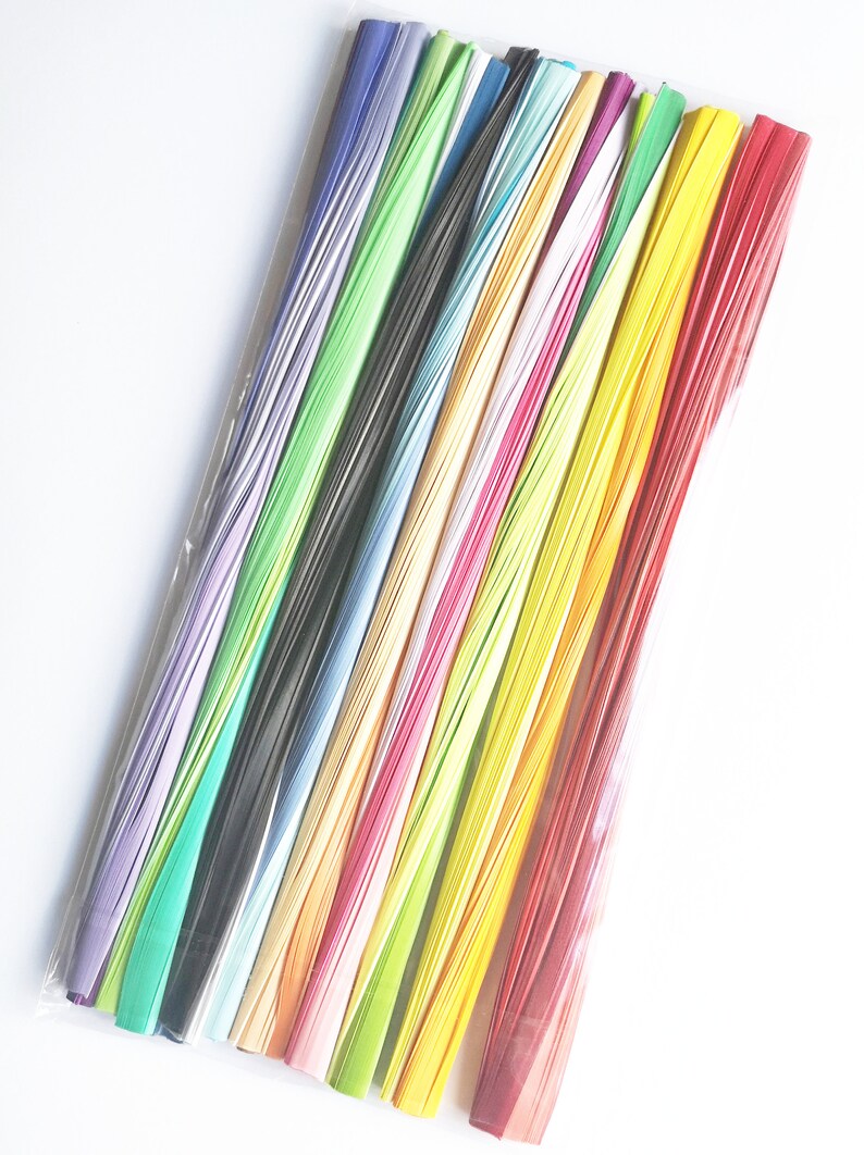 1mm 4400 Quilling Paper Strips Large Set XXL Starter Pack 44 Etsy UK