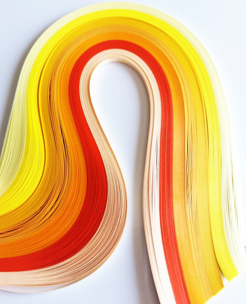 3mm 2200 Quilling Paper Strips Large Set XXL Starter Pack 44 Etsy