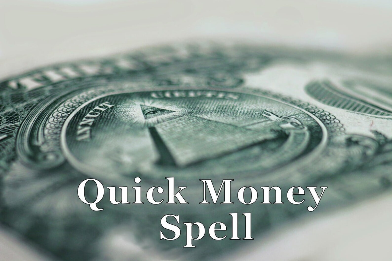Quick Money Spell Real Money Spell Instant Download Wealth Etsy