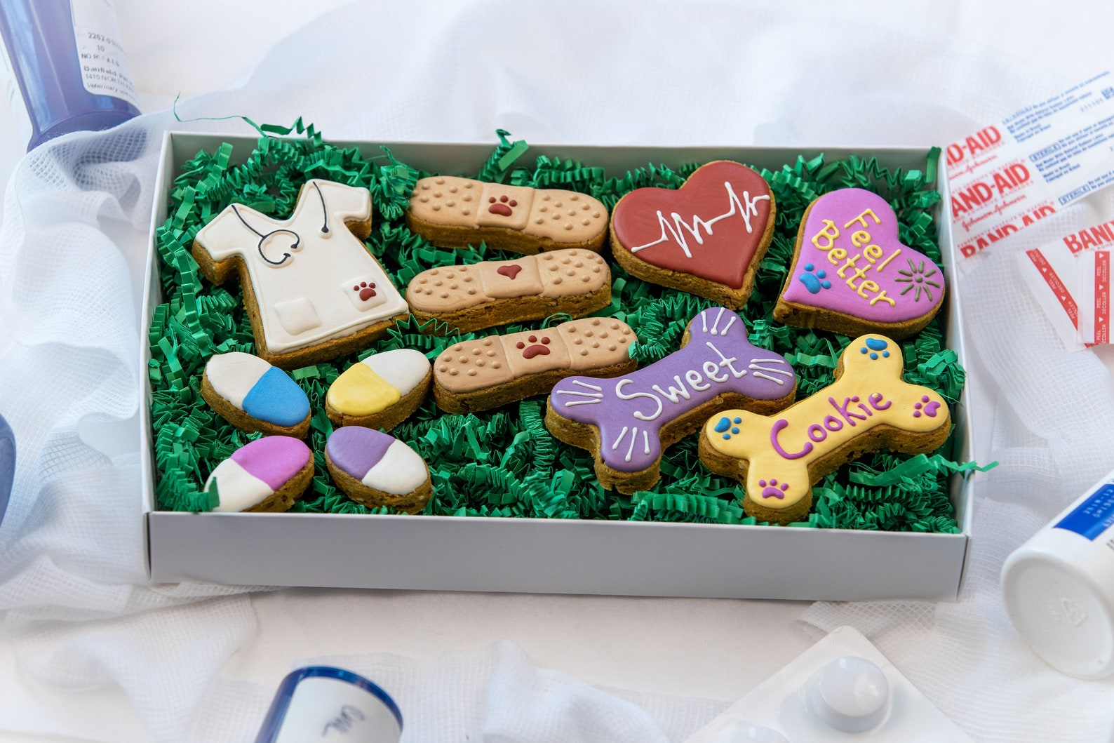 Dog Get Well Gift Treats Set All Natural Organic Etsy