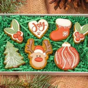 Christmas Dog Treats - Christmas Present for dog, Dog Stocking Stuffer, Holiday Puppy Treat, Milk &  Cookies for Santa + FREE CHRISTMAS CARD