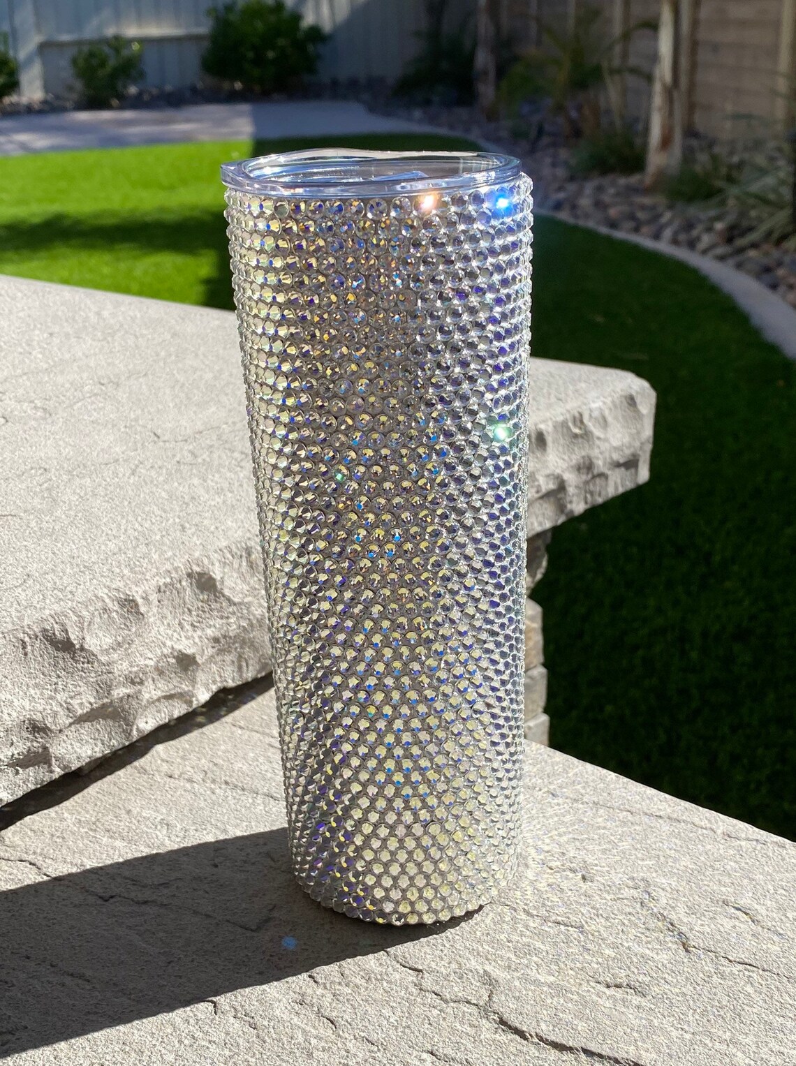 Rhinestone Tumblers Etsy