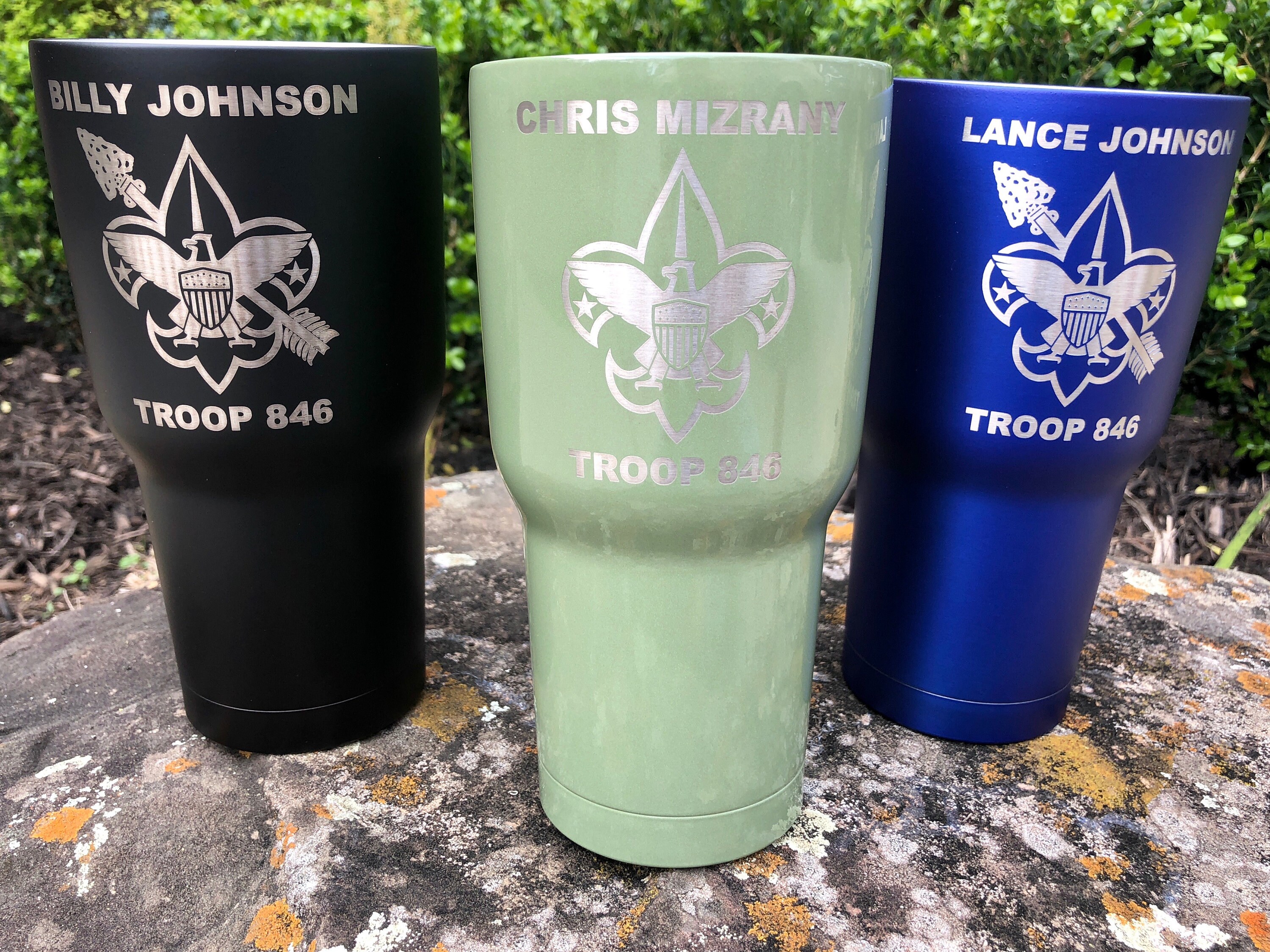 Boy Scout or Cub Scout 30 oz Tumbler Customized Powder Coated Etsy