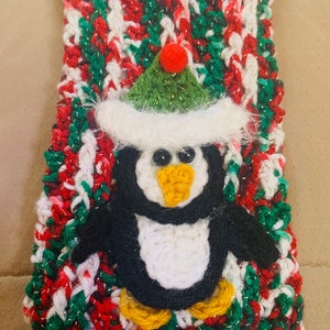 Christmas Stocking, Crochet Christmas Stocking, Kids Stockings, Handmade Stocking, Crocheted Stocking