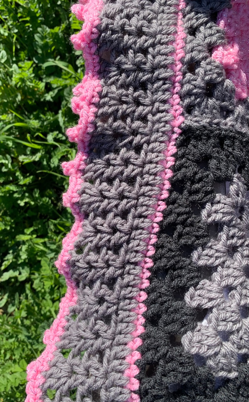 Cancer Comfort Blanket Breast Cancer Blanket Chemo Comfort Etsy