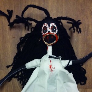Black Zombie Doctor Doll, 10% OFF, Horror Art Dolly, Haunted Creepy Doll, Black Horror Puppet, Horror Goth Doll, Voodoo Dolls