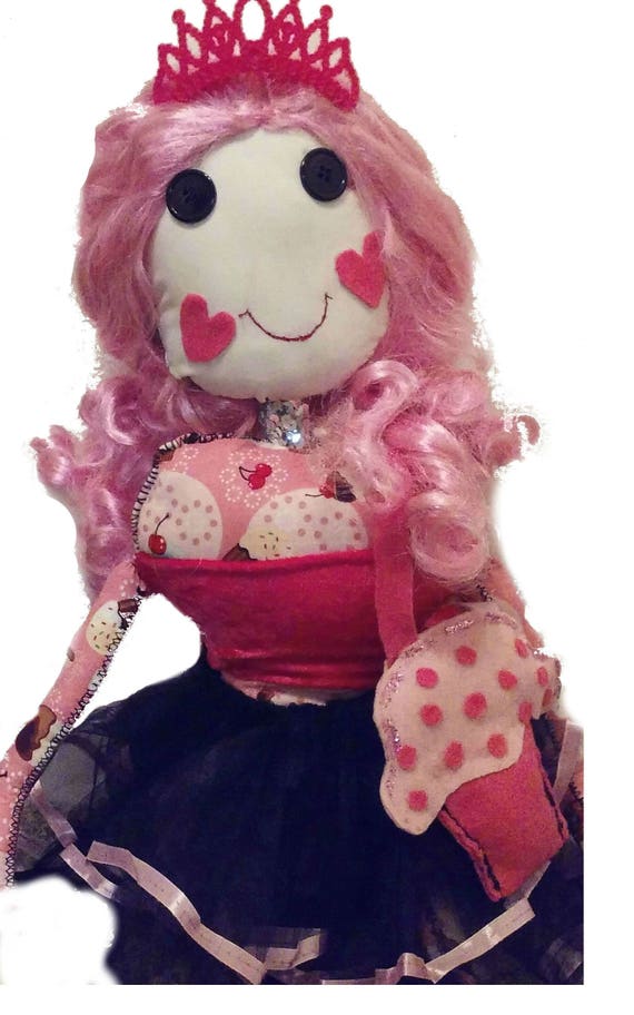 strawberry cupcake doll