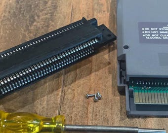 Original OEM Nintendo NES 72 Pin Connector Restored & 3.8mm Security bit Driver