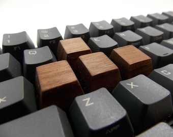 Walnut Plateau Keycaps - 4 pack-WASD-Arrow Keys
