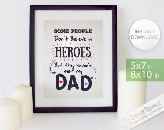 father's day wall art